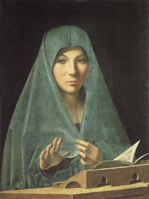 Bebadelsen, Antonello da Messina